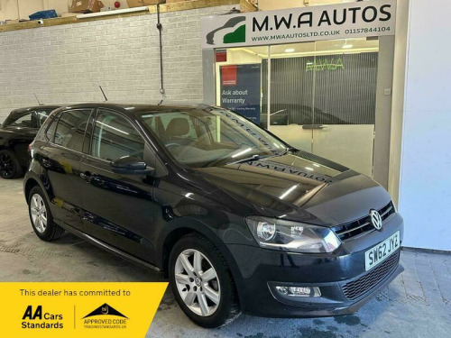 Volkswagen Polo  1.2 Match Hatchback 5dr Petrol Manual Euro 5 (60 ps)