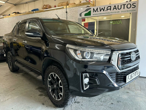 Toyota Hi-Lux  2.4 D-4D Invincible X Auto 4WD Euro 6 4dr (TSS, 3.5t)