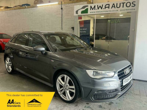 Audi A3  1.6 TDI S line Sportback 5dr Diesel Manual Euro 6 (s/s) (110 ps)