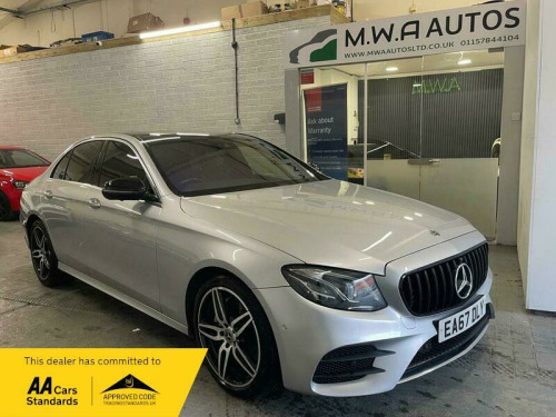 Mercedes-Benz E-Class  2.0 E220d AMG Line (Premium Plus) Saloon 4dr Diesel G-Tronic+ Euro 6 (s/s) 