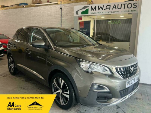 Peugeot 3008 Crossover  1.6 THP Allure SUV 5dr Petrol EAT Euro 6 (s/s) (165 ps) 