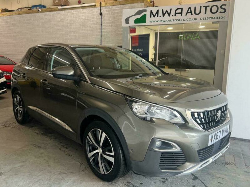 Peugeot 3008 Crossover  1.6 THP Allure SUV 5dr Petrol EAT Euro 6 (s/s) (165 ps)