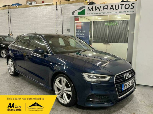 Audi A3  2.0 TDI S line Sportback 5dr Diesel Manual Euro 6 (s/s) (150 ps) 