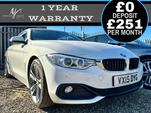 BMW 4 Series  2.0 420i Sport Euro 6 (s/s) 2dr