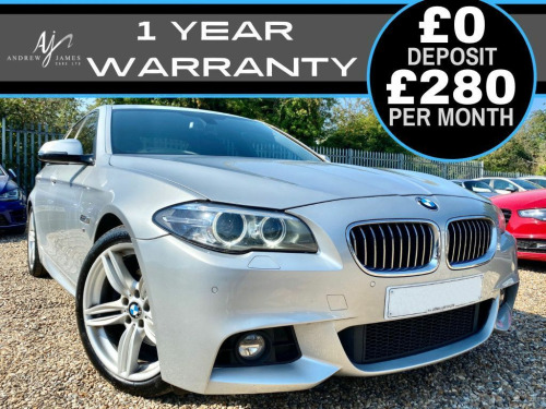 BMW 5 Series  2.0 520d M Sport Auto Euro 6 (s/s) 4dr