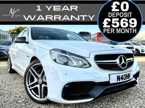 Mercedes-Benz E-Class  5.5 E63 V8 BiTurbo AMG SpdS MCT Euro 6 (s/s) 4dr