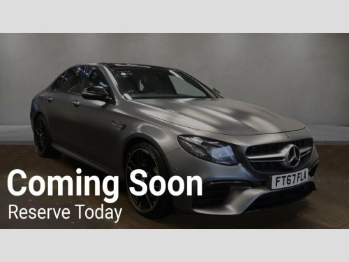 Mercedes-Benz E-Class  4.0 E63 V8 BiTurbo AMG S (Premium) Saloon 4dr Petr