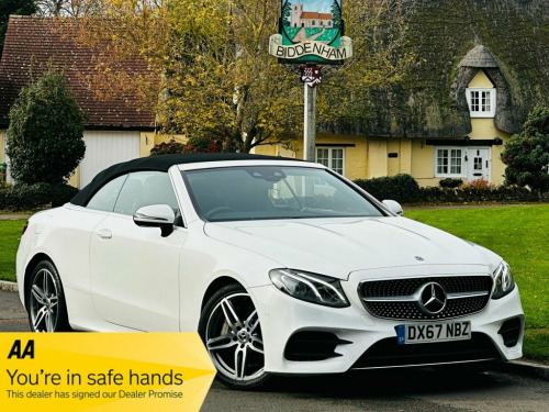 Mercedes-Benz E-Class E300 2.0 E300 AMG Line Cabriolet 2dr Petrol G-Tronic+ E