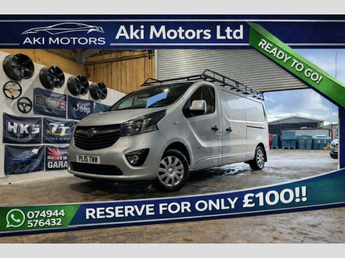 Vauxhall Vivaro  1.6 CDTi 2900 BiTurbo ecoFLEX Sportive L2 H1 Euro 5 (s/s) 5dr 