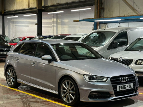 Audi A3  2.0 TDI S line Sportback S Tronic Euro 6 (s/s) 5dr (Nav)