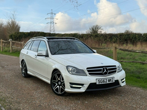 Mercedes-Benz C-Class C220 2.1 C220 CDI BlueEfficiency AMG Sport Plus G-Tronic+ Euro 5 (s/s) 5dr