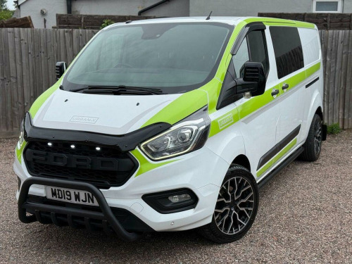 Ford Transit Custom  2.0 tdci, lwb, crewcab, 6 seater