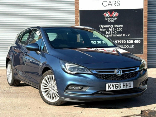Vauxhall Astra  1.6 CDTi BlueInjection Elite Nav Euro 6 (s/s) 5dr