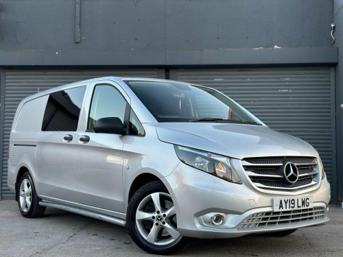 Mercedes-Benz Vito 2.1 119 CDI BlueTEC Sport Crew Van G-Tronic+ RWD L2 Euro 6 (s/s) 5dr (LWB)