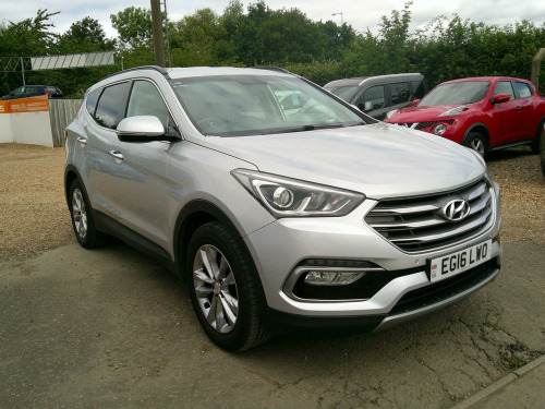 Hyundai Santa Fe  2.2 CRDi Blue Drive Premium Auto 4WD Euro 6 (s/s) 5dr (7 Seat)