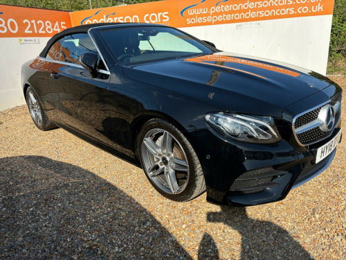 Mercedes-Benz E-Class  2.0 E220d AMG Line Cabriolet G-Tronic+ Euro 6 (s/s) 2dr