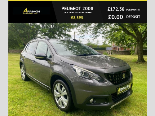 Peugeot 2008 Crossover  1.6 BLUE HDI GT LINE 5d 100 BHP