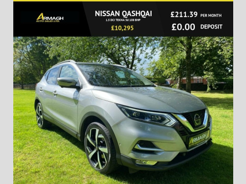 Nissan Qashqai  1.5 DCI TEKNA 5d 108 BHP