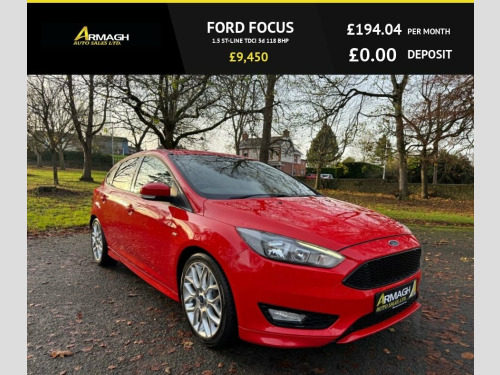 Ford Focus  1.5 ST-LINE TDCI 5d 118 BHP