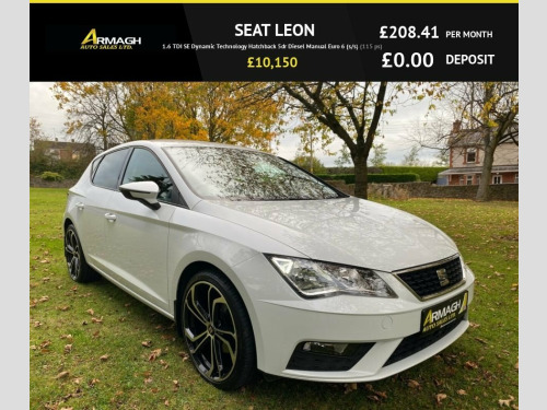 SEAT Leon  1.6 TDI SE Dynamic Technology Hatchback 5dr Diesel