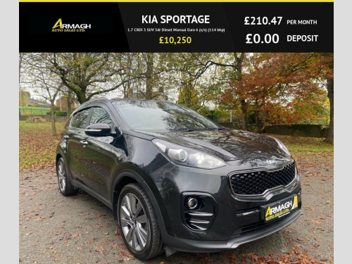 Kia Sportage  1.7 CRDi 3 SUV 5dr Diesel Manual Euro 6 (s/s) (114