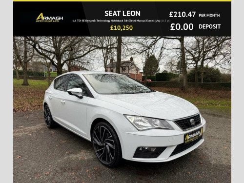 SEAT Leon  1.6 TDI SE Dynamic Technology Hatchback 5dr Diesel