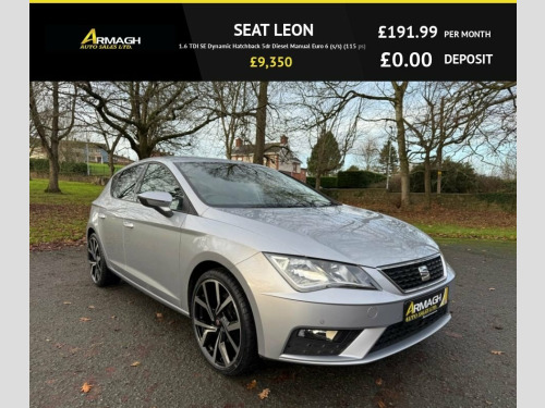 SEAT Leon  1.6 TDI SE Dynamic Hatchback 5dr Diesel Manual Eur