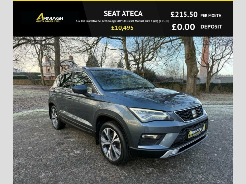 SEAT Ateca  1.6 TDI Ecomotive SE Technology SUV 5dr Diesel Man