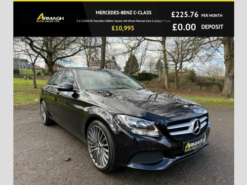 Mercedes-Benz C-Class  2.1 C220d SE Executive Edition Saloon 4dr Diesel M