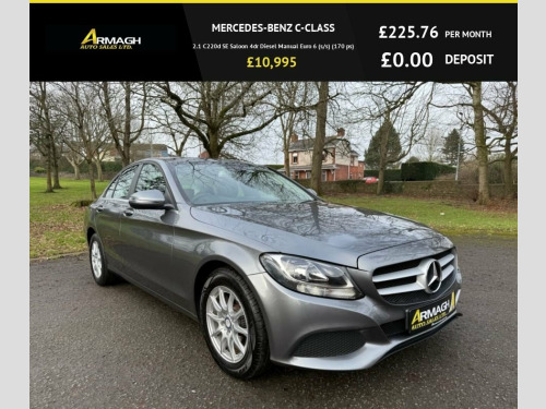 Mercedes-Benz C-Class  2.1 C220d SE Saloon 4dr Diesel Manual Euro 6 (s/s)