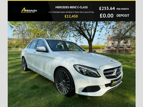 Mercedes-Benz C-Class  2.1 C220d Sport Saloon 4dr Diesel G-Tronic+ Euro 6