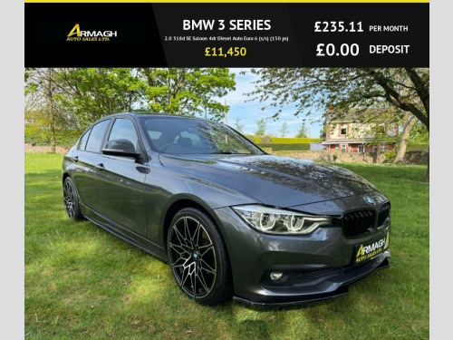 BMW 3 Series  2.0 318d SE Saloon 4dr Diesel Auto Euro 6 (s/s) (1