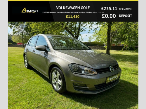 Volkswagen Golf  1.6 TDI BlueMotion Tech Match Edition Hatchback 5d