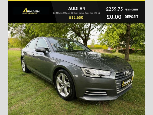 Audi A4  2.0 TDI ultra SE Saloon 4dr Diesel Manual Euro 6 (