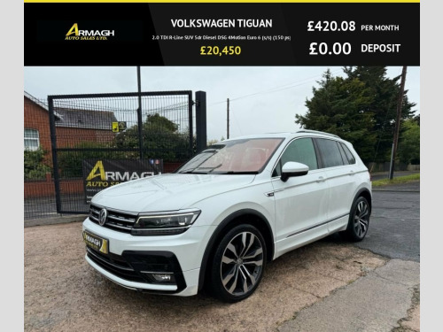 Volkswagen Tiguan  2.0 TDI R-Line SUV 5dr Diesel DSG 4Motion Euro 6 (