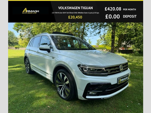 Volkswagen Tiguan  2.0 TDI R-Line SUV 5dr Diesel DSG 4Motion Euro 6 (
