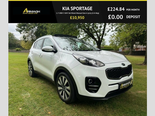 Kia Sportage  1.7 CRDi 3 SUV 5dr Diesel Manual Euro 6 (s/s) (114