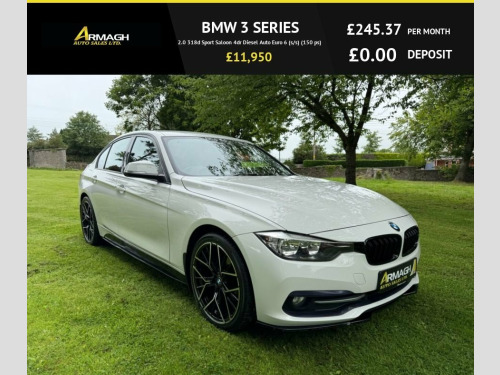 BMW 3 Series  2.0 318d Sport Saloon 4dr Diesel Auto Euro 6 (s/s)