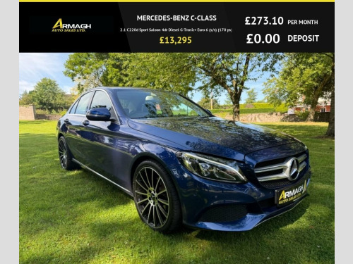 Mercedes-Benz C-Class  2.1 C220d Sport Saloon 4dr Diesel G-Tronic+ Euro 6