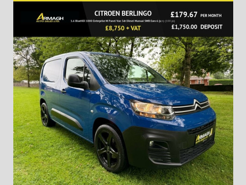Citroen Berlingo  1.6 BlueHDi 1000 Enterprise M Panel Van 5dr Diesel