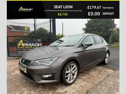 SEAT Leon  2.0 TDI FR Hatchback 5dr Diesel Manual Euro 6 (s/s
