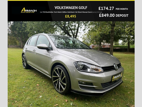 Volkswagen Golf  1.6 TDI BlueMotion Tech Match Edition Hatchback 5d