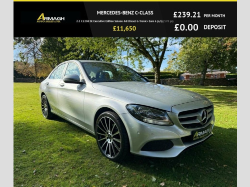 Mercedes-Benz C-Class  2.1 C220d SE Executive Edition Saloon 4dr Diesel G