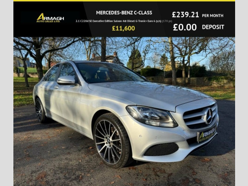 Mercedes-Benz C-Class  2.1 C220d SE Executive Edition Saloon 4dr Diesel G