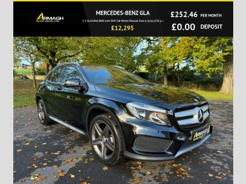 Mercedes-Benz GLA-Class  2.1 GLA200d AMG Line SUV 5dr Diesel Manual Euro 6