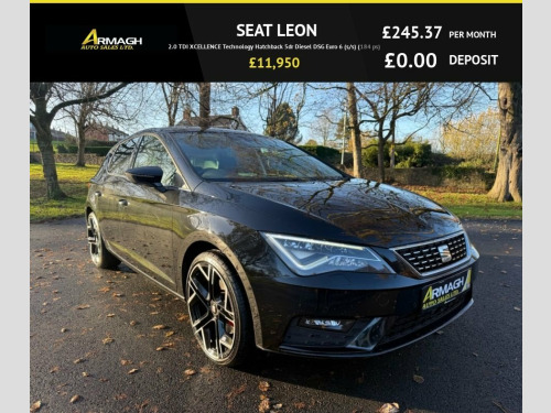 SEAT Leon  2.0 TDI XCELLENCE Technology Hatchback 5dr Diesel 