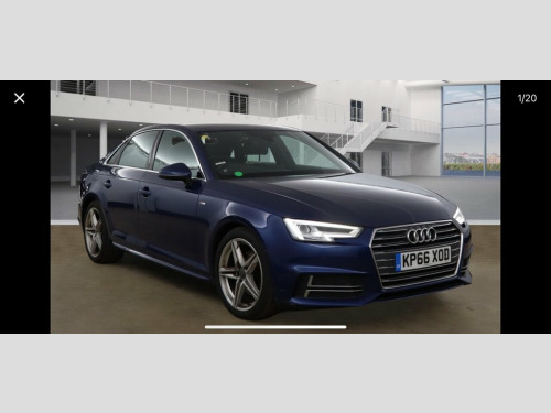 Audi A4  2.0 TDI S Line Saloon 4dr Diesel Manual Euro 6 (s/