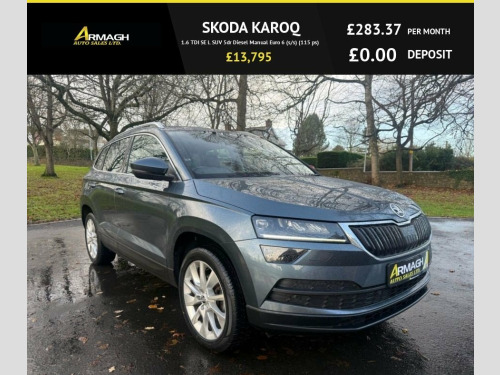 Skoda Karoq  1.6 TDI SE L SUV 5dr Diesel Manual Euro 6 (s/s) (1