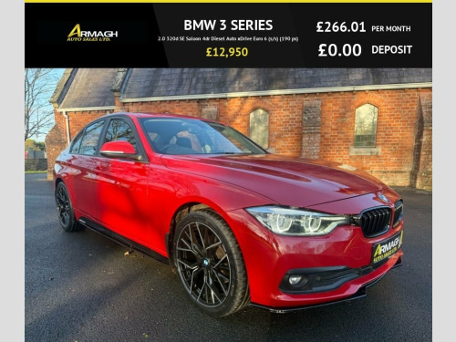 BMW 3 Series  2.0 320d SE Saloon 4dr Diesel Auto xDrive Euro 6 ( 