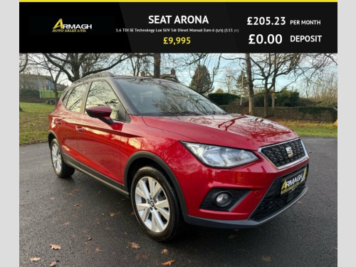 SEAT Arona  1.6 TDI SE Technology Lux SUV 5dr Diesel Manual Eu 